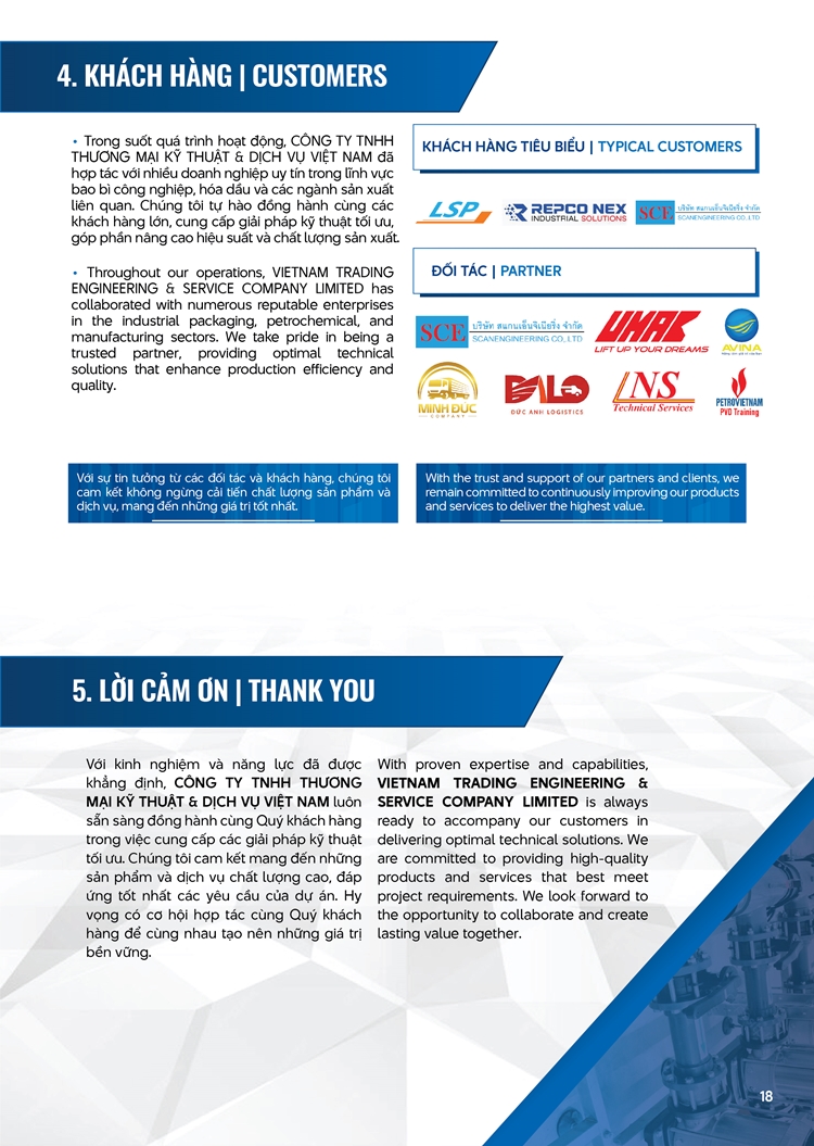 VIETNAM TRADING ENGINEERING & SERVICE CO., LTD